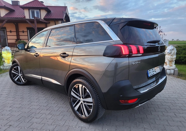 Peugeot 5008 cena 94900 przebieg: 150000, rok produkcji 2018 z Łęczyca małe 742